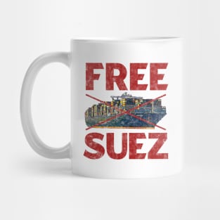 Free the Suez Canal Mug